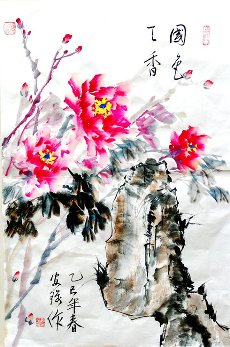 翠益風(fēng)流 素華映月——殷安瑜（軍旅書(shū)法家、畫(huà)家）繪畫(huà)作品展